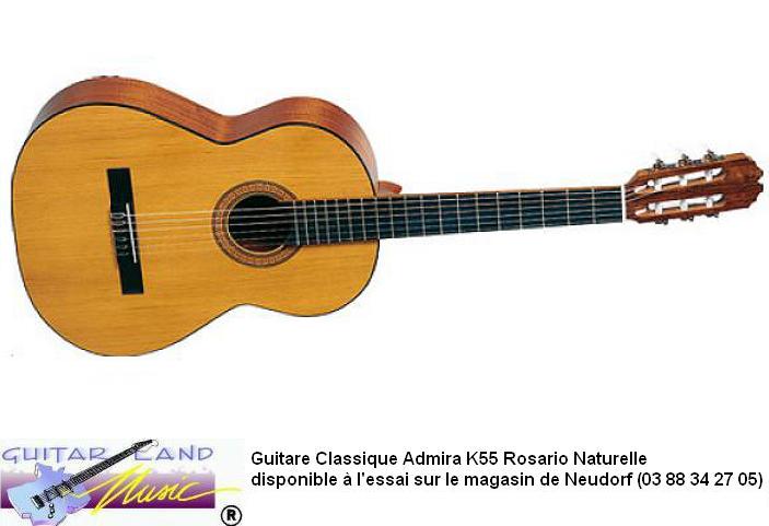 Guitare Classique Admira Rosario Naturel